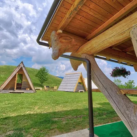 Luxury tent Glamping Brodej Vitanje